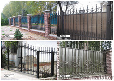 Кованые ворота